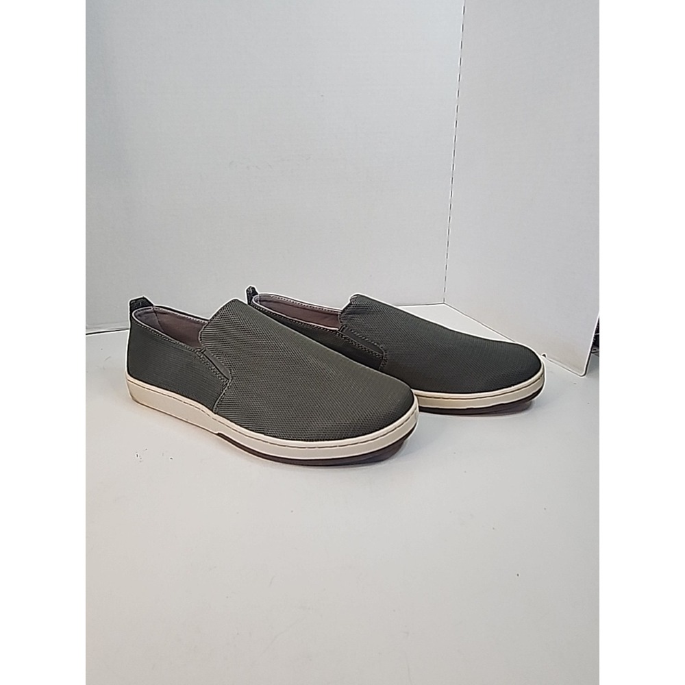 Mens Sz 12M L.L. Bean Dark Sage Green Boat / Deck Shoes Casual Outdoors Fishing